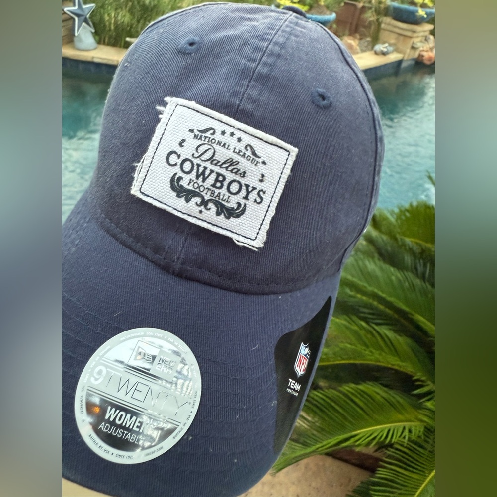 Dallas Cowboys womens Navy Blue Hat CAP New Era brand new with tag NFL licensed